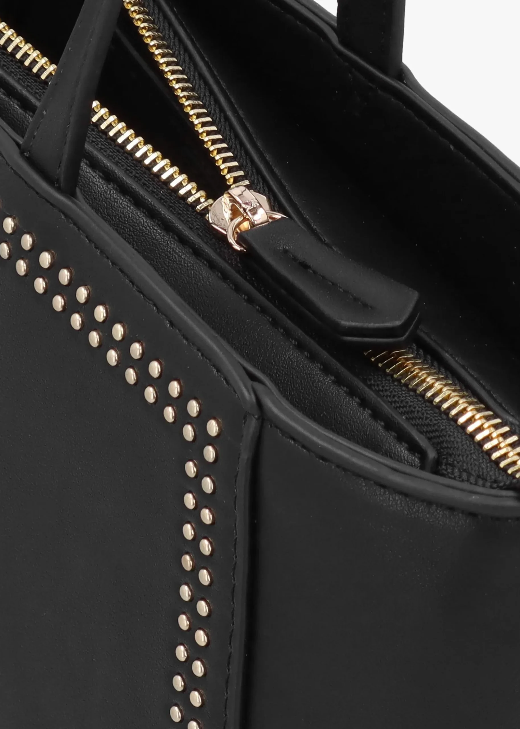 Shine Nero Shopper Bag