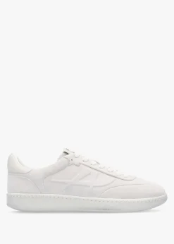 Siena Off White Nubuck Leather Trainers