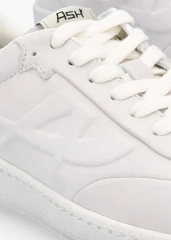 Siena Off White Nubuck Leather Trainers
