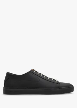 Sirolo Nero Leather Cupsole Trainers