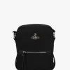 Small Jackson Black Cross-Body Satchel Bag
