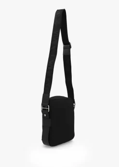 Small Jackson Black Cross-Body Satchel Bag