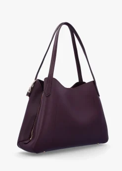 Sora Girlfriend Aubergine Carryall Shoulder Bag