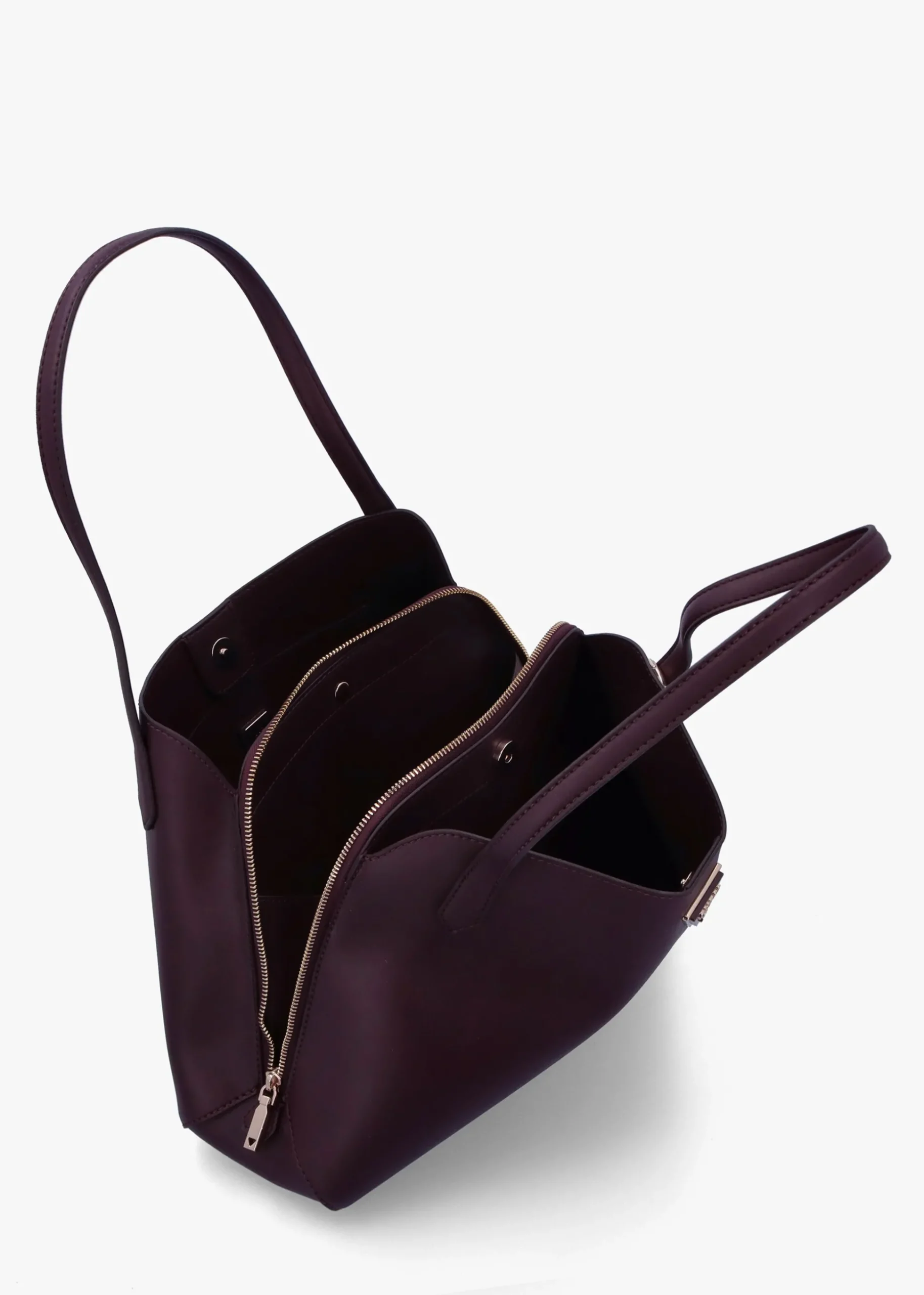 Sora Girlfriend Aubergine Carryall Shoulder Bag