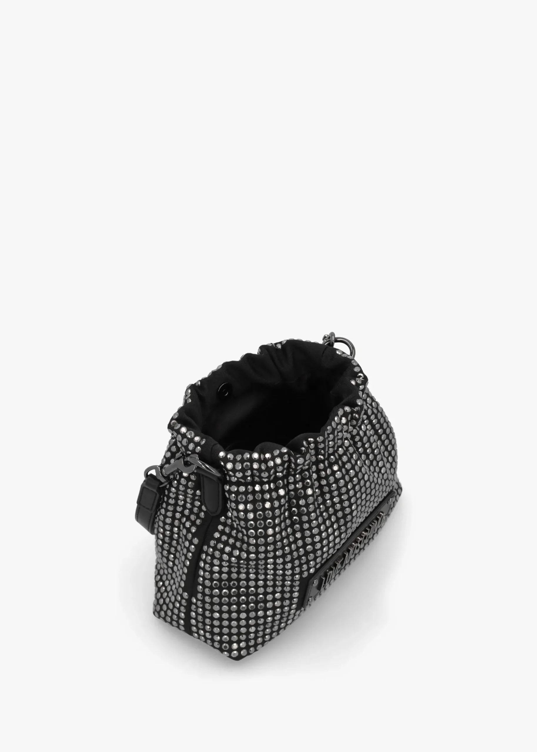 Sparkling Nero Bucket Bag
