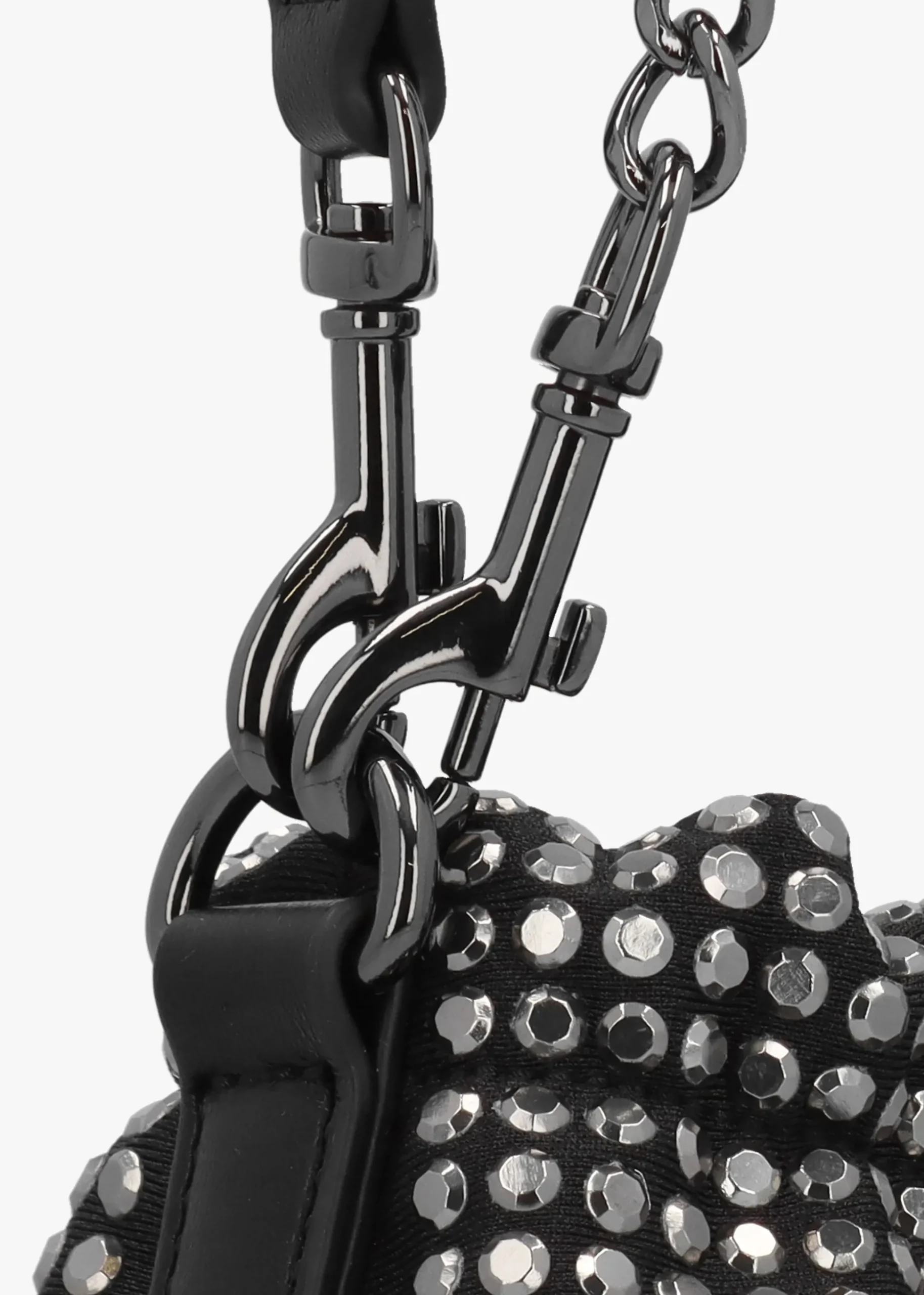 Sparkling Nero Bucket Bag