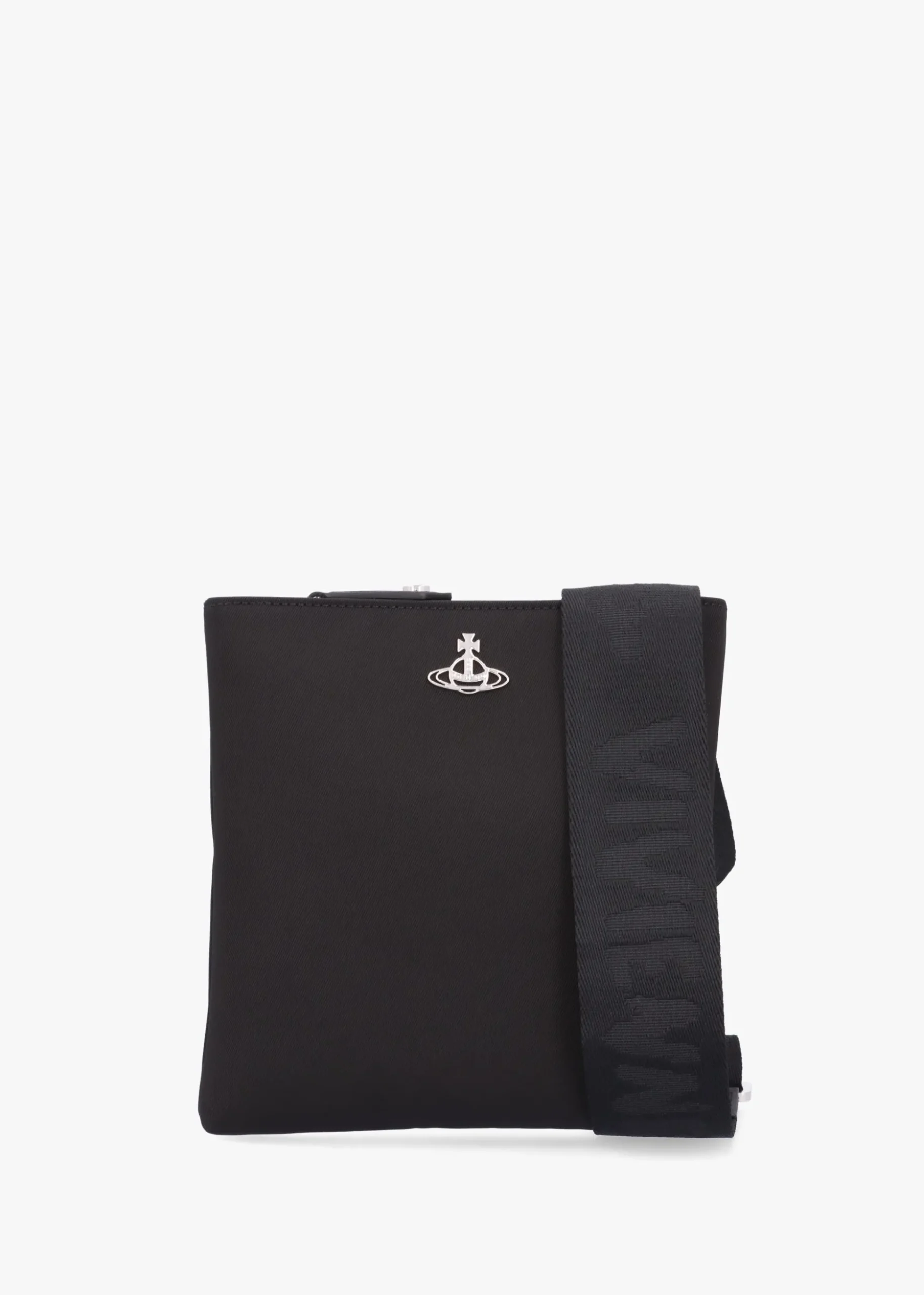 Squire Square Black Cross-Body Bag