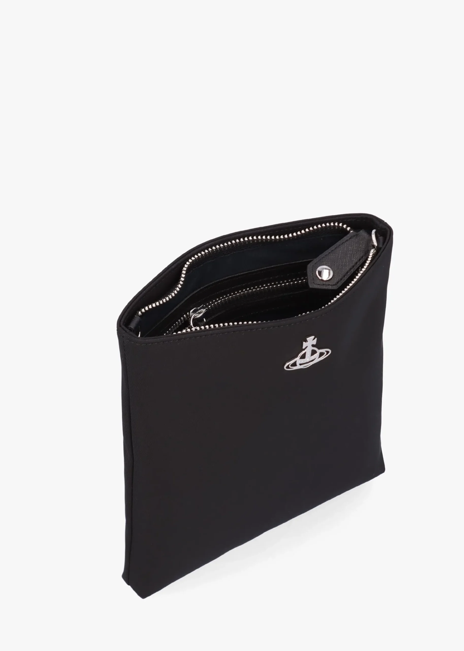 Squire Square Black Cross-Body Bag