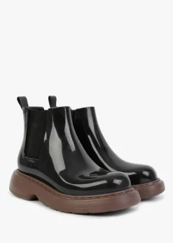 Step Black Chelsea Boots