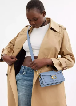 Tabby 20 Bluebell Leather Shoulder Bag