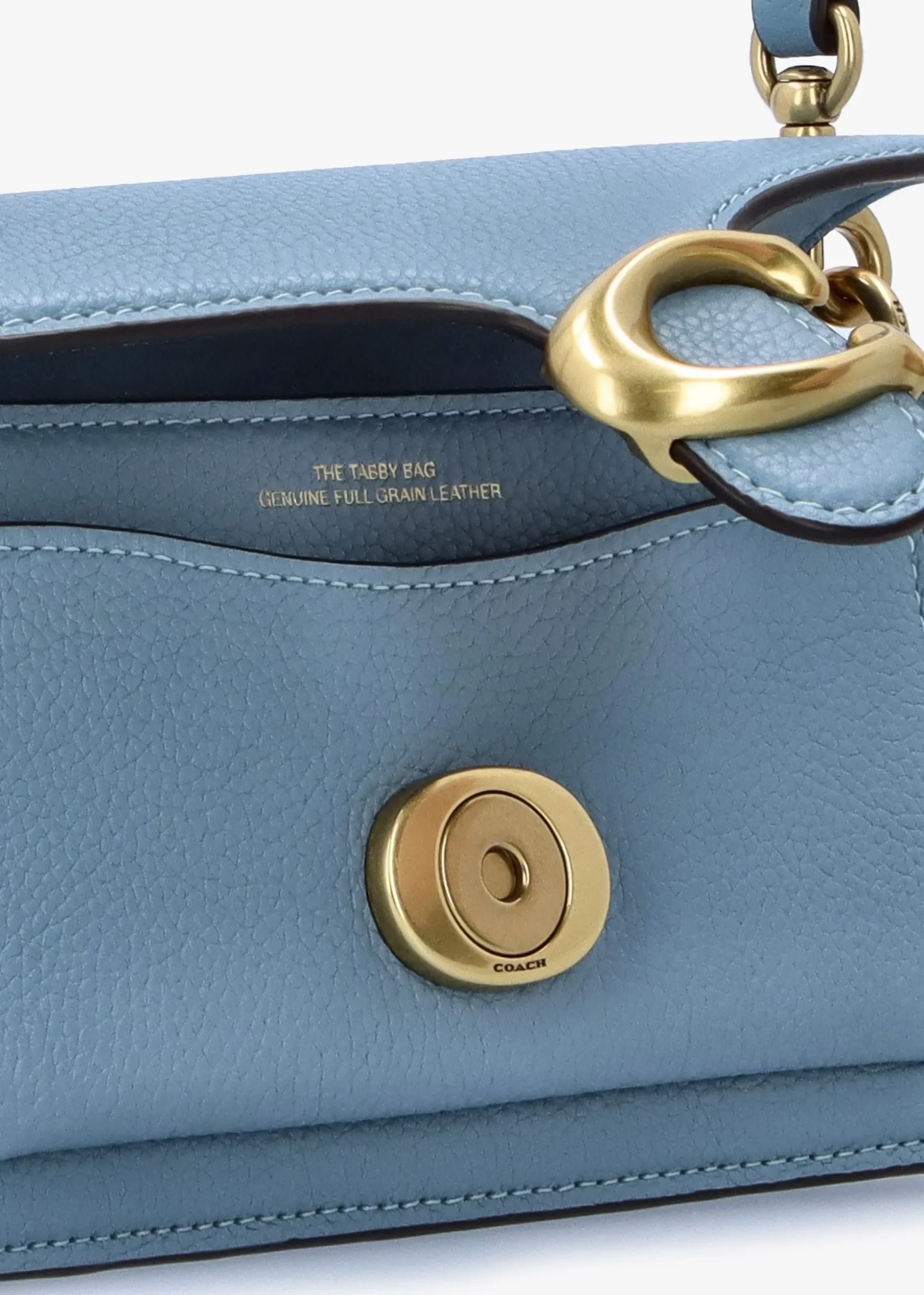 Tabby 20 Bluebell Leather Shoulder Bag