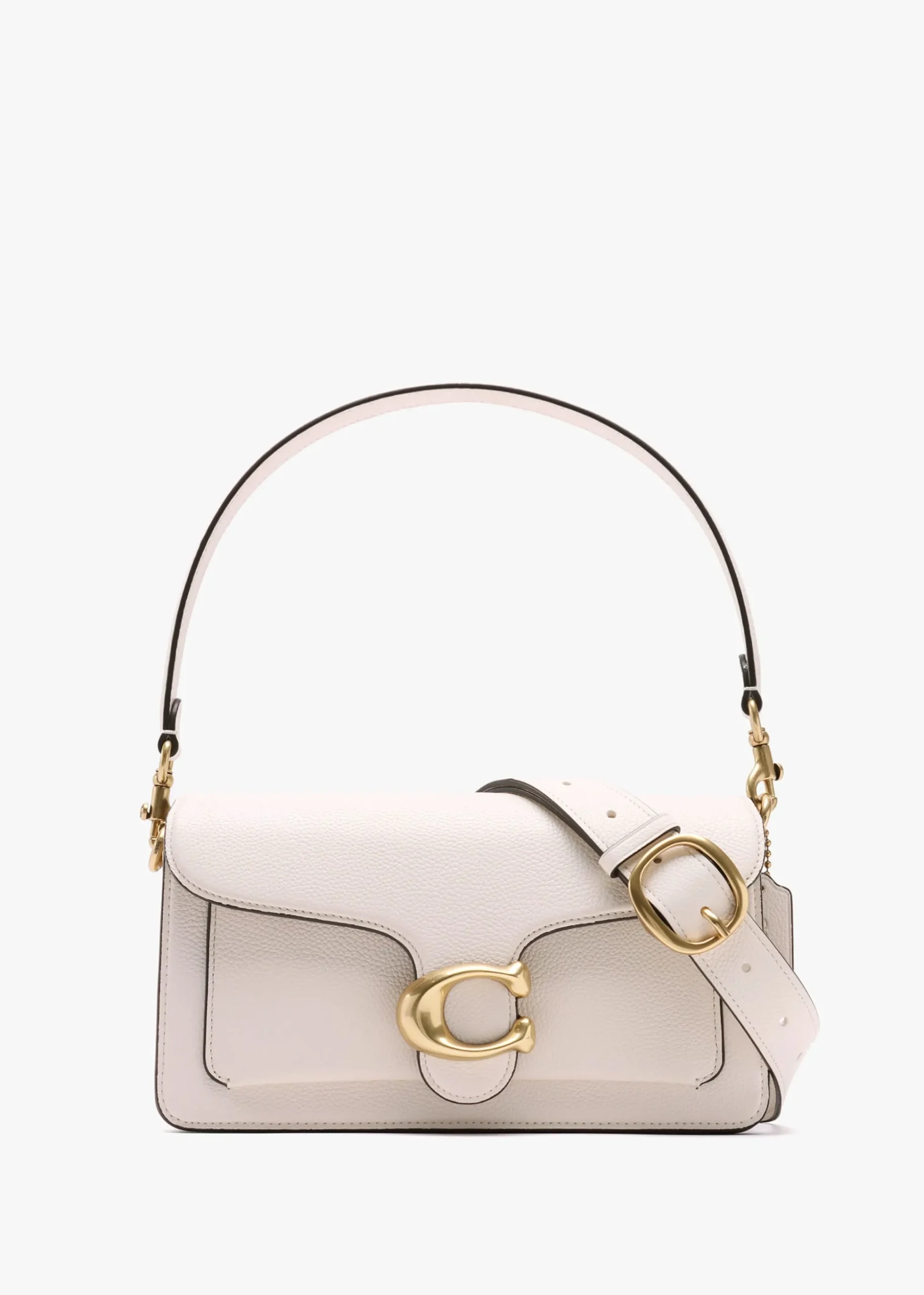 Tabby 26 Chalk Leather Shoulder Bag