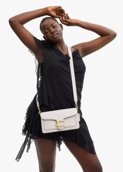 Tabby 26 Chalk Leather Shoulder Bag