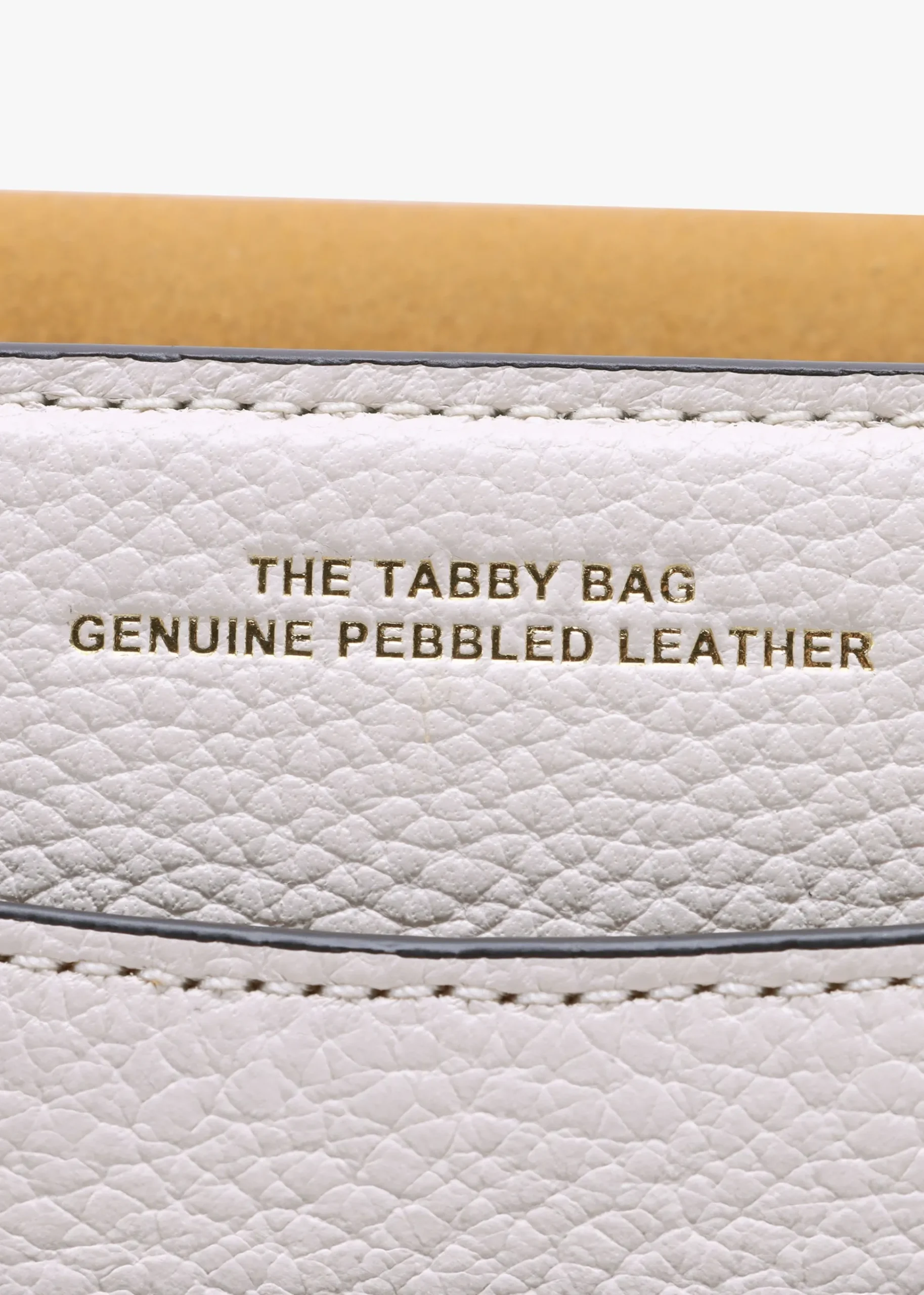 Tabby 26 Chalk Leather Shoulder Bag