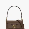 Tabby 20 Dark Stone Leather Shoulder Bag