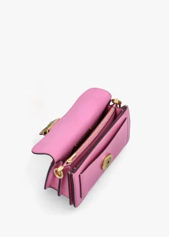 Tabby 20 Fuchsia Leather Shoulder Bag