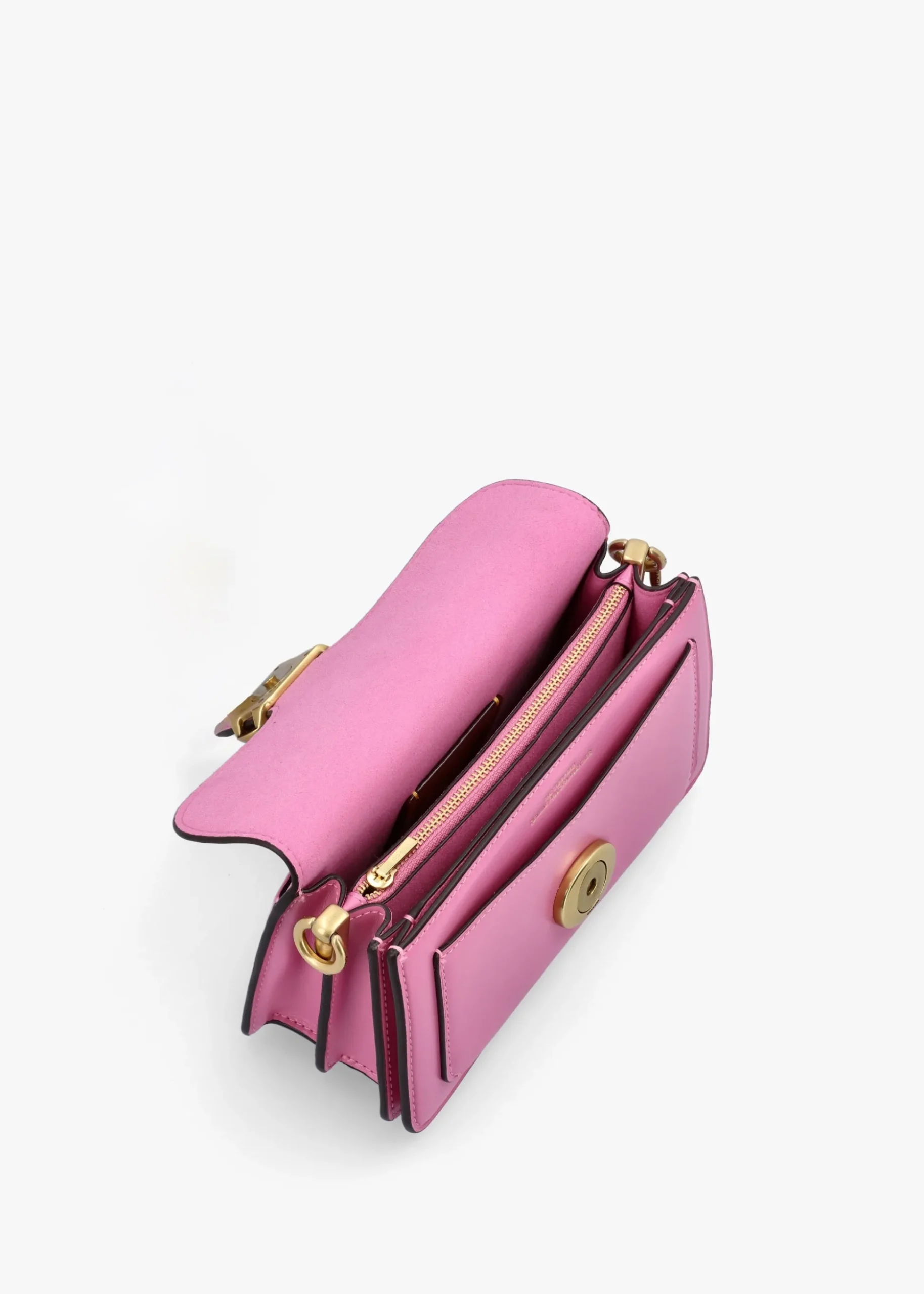 Tabby 20 Fuchsia Leather Shoulder Bag