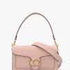 Tabby 26 Hammered Cream Nude Leather Shoulder Bag