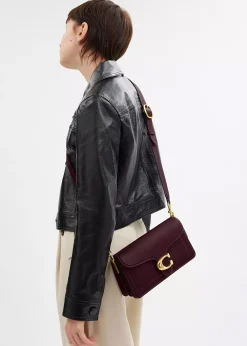 Tabby 26 Merlot Leather Shoulder Bag