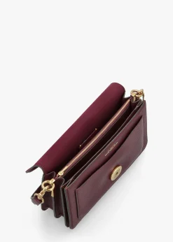Tabby 26 Merlot Leather Shoulder Bag