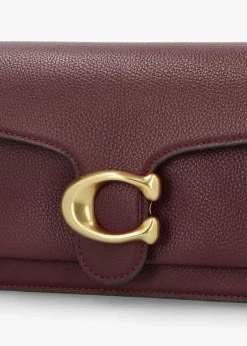 Tabby 26 Merlot Leather Shoulder Bag