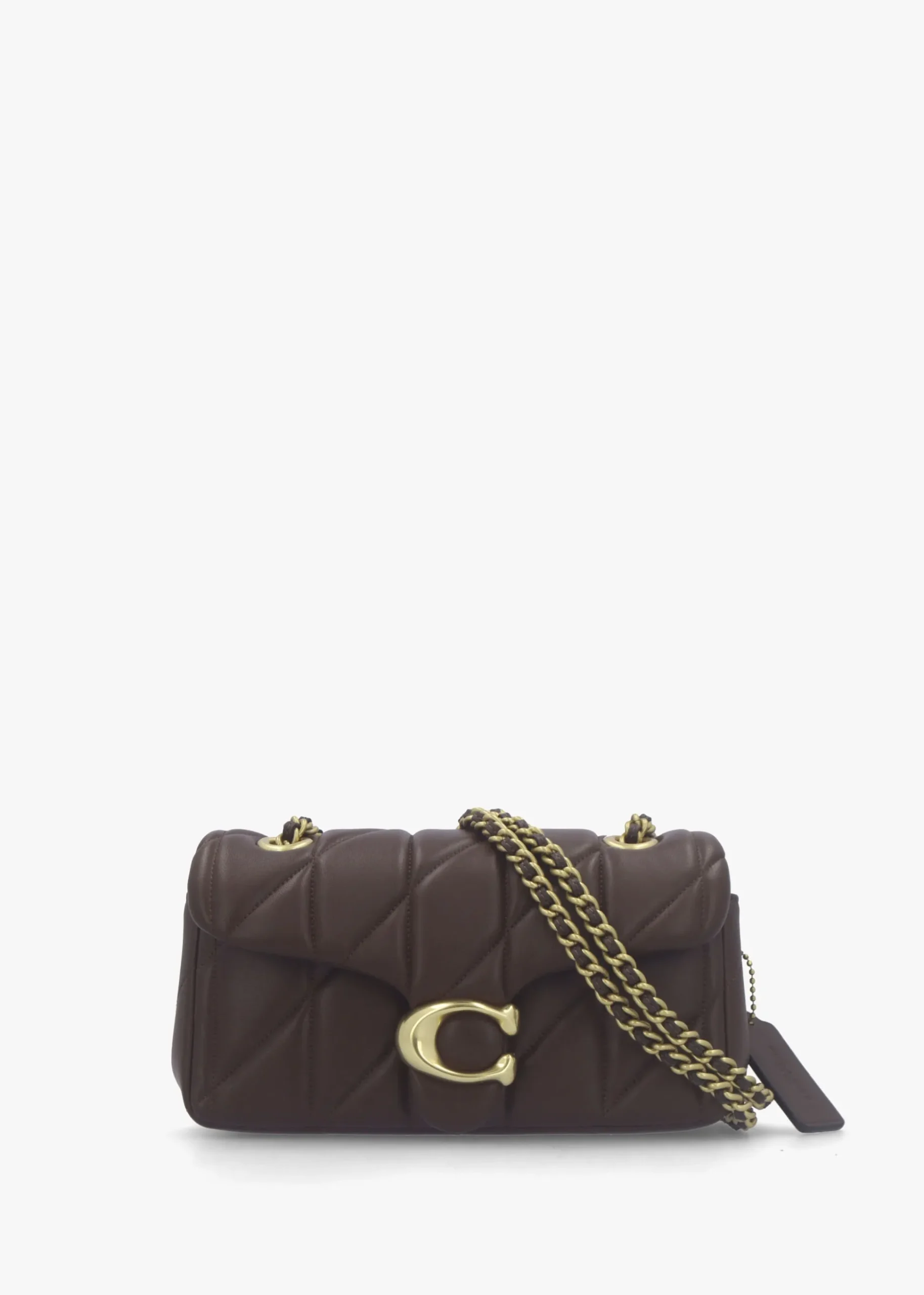 Tabby 20 Quilted Maple Leather Shoulder Bag