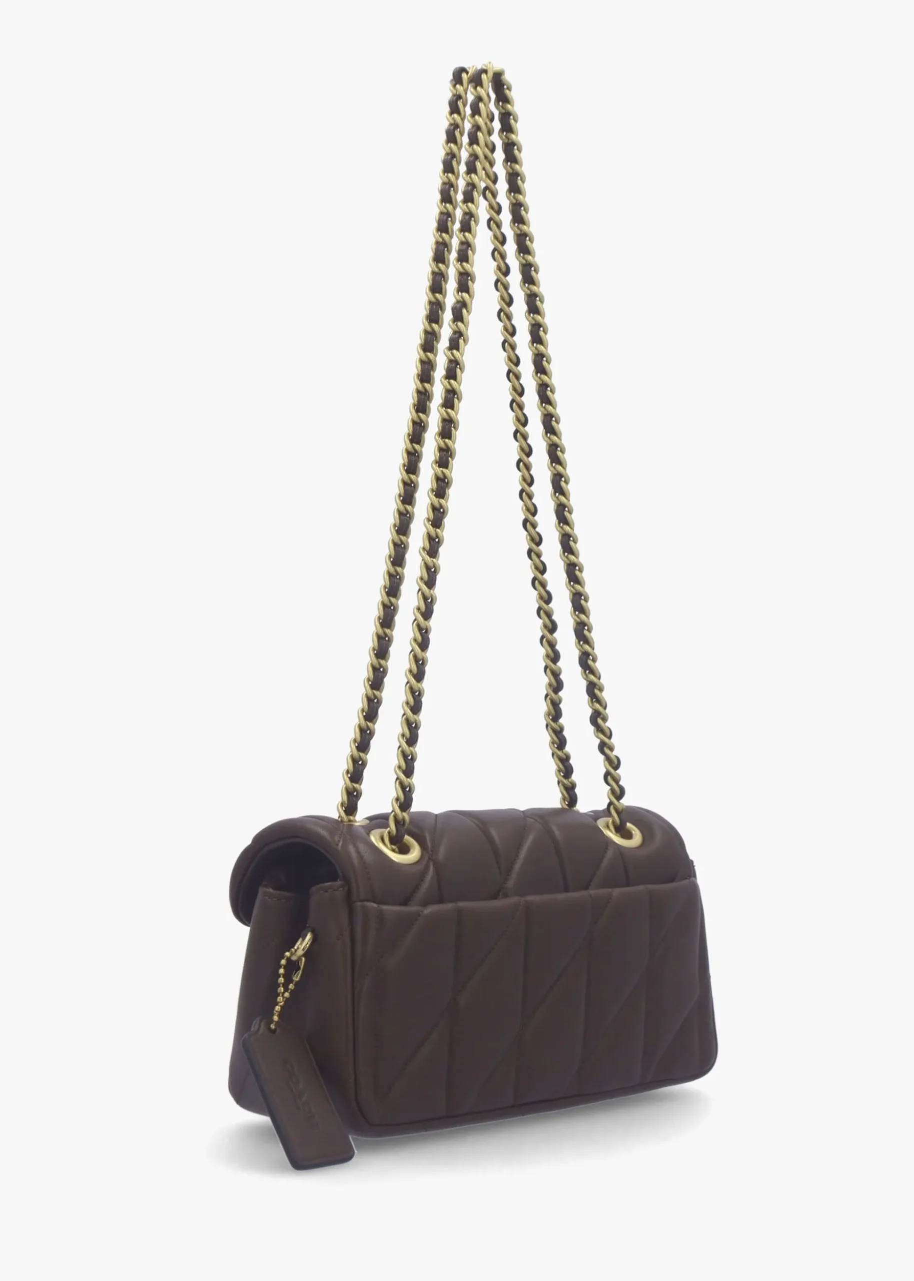 Tabby 20 Quilted Maple Leather Shoulder Bag