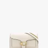 Tabby Chalk Leather Chain Clutch Bag