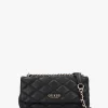 Tamsin Quilted Black Cross-Body Bag