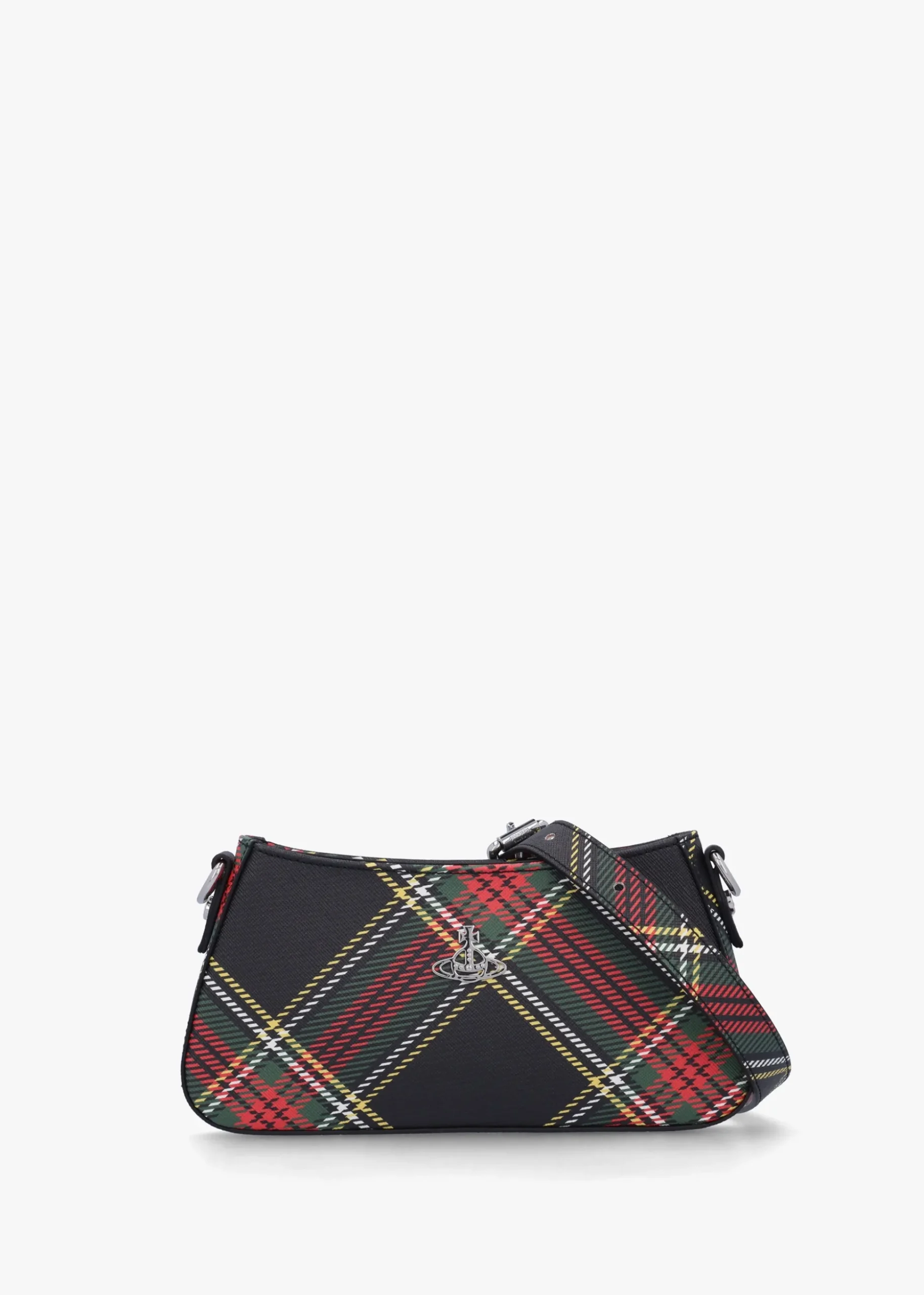 Tasha Chelsea Tartan Multicoloured Shoulder Phone Bag
