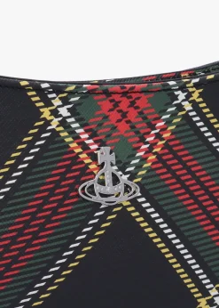Tasha Chelsea Tartan Multicoloured Shoulder Phone Bag