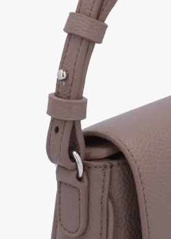 Taupe Cross-Body Bag