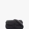The Clover Black Leather Shoulder Bag