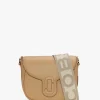 The Covered J Marc Camel Leather Saddle Bag