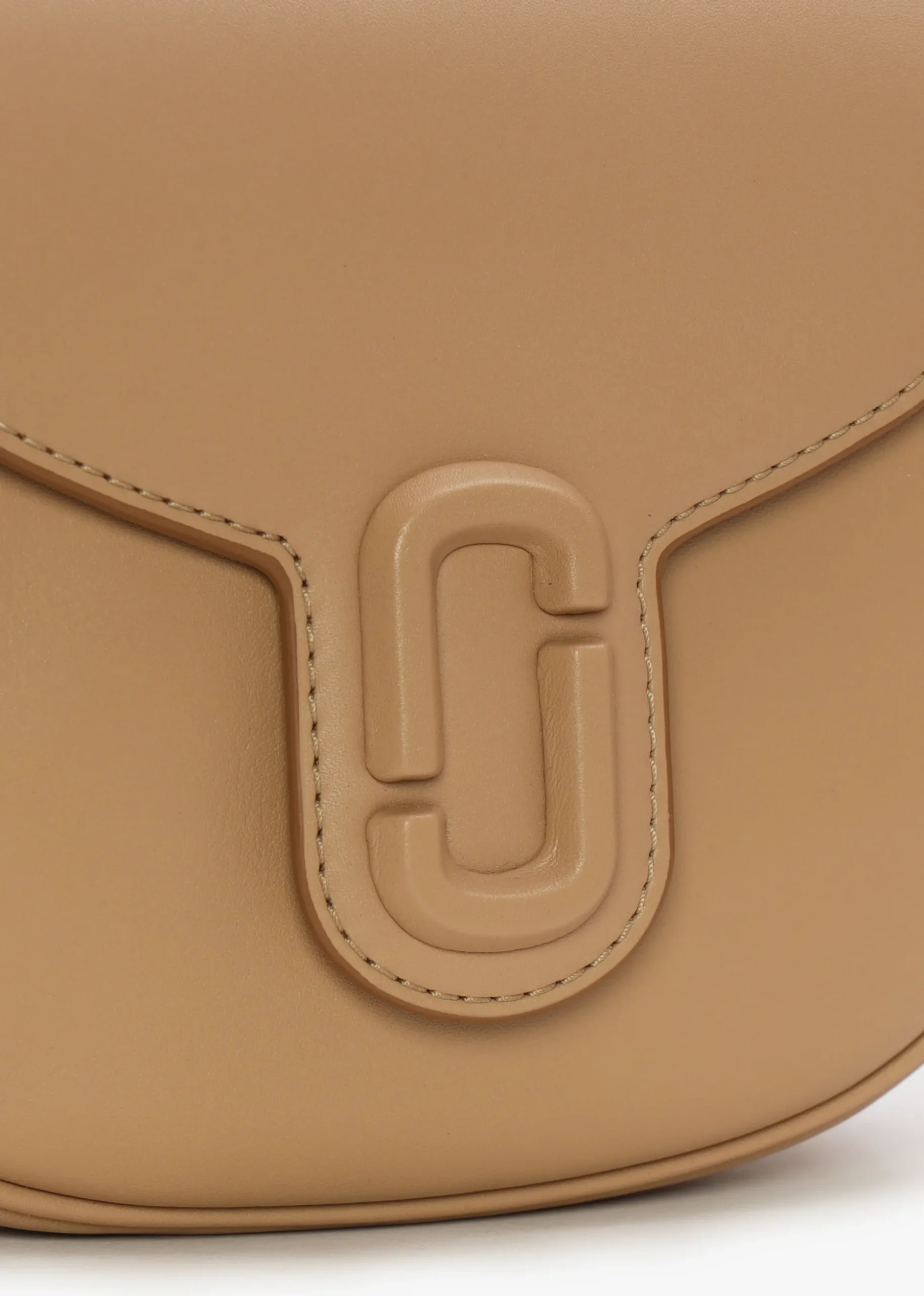 The Covered J Marc Camel Leather Saddle Bag