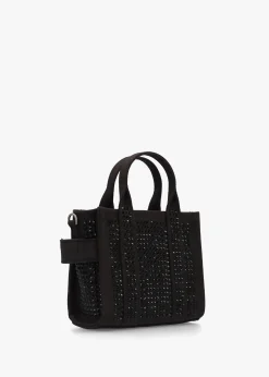 The Crystal Canvas Black Cross-Body Bag