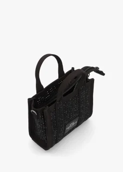 The Crystal Canvas Black Cross-Body Bag