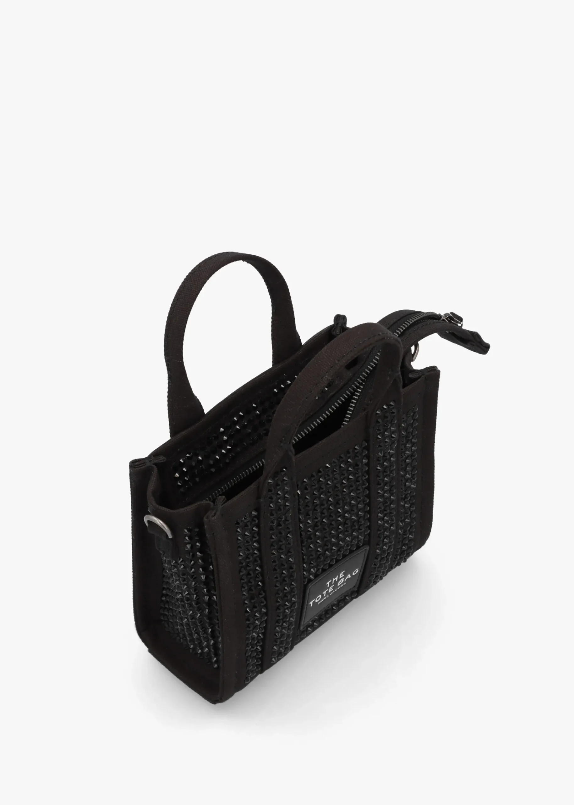 The Crystal Canvas Black Cross-Body Bag