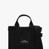 The Crystal Canvas Small Black Tote Bag