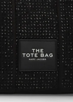 The Crystal Canvas Small Black Tote Bag