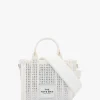 The Crystal Canvas White Cross-Body Bag