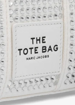 The Crystal Canvas White Cross-Body Bag