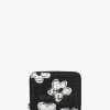 The Daisy Mini Black White Compact Wallet