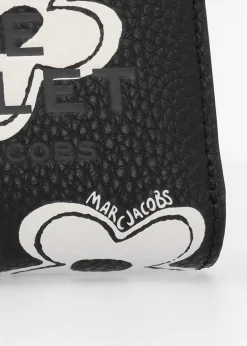 The Daisy Mini Black White Compact Wallet