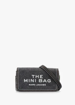 The Denim Chain Black Wash Mini Cross-Body Bag