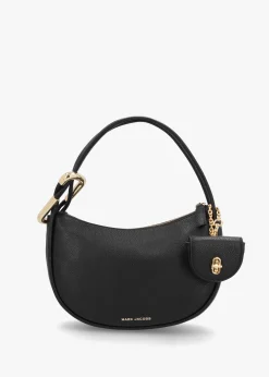 The Dual Black Leather Hobo Bag