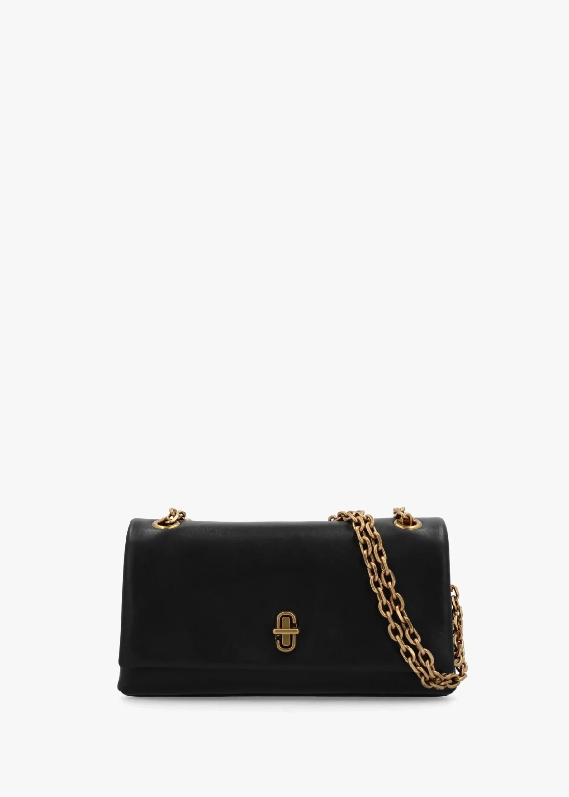 The Dual Chain Black Leather Wallet
