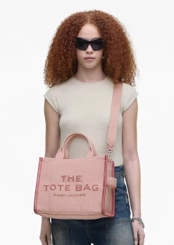 The Jacquard Medium Rose Tote Bag