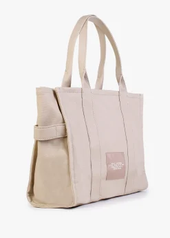 The Large Beige Canvas Tote Bag