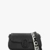 The Large Clover Black Leather Shoulder Bag
